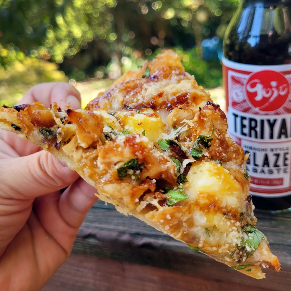 TERIYAKI PINEAPPLE CHICKEN PIZZA