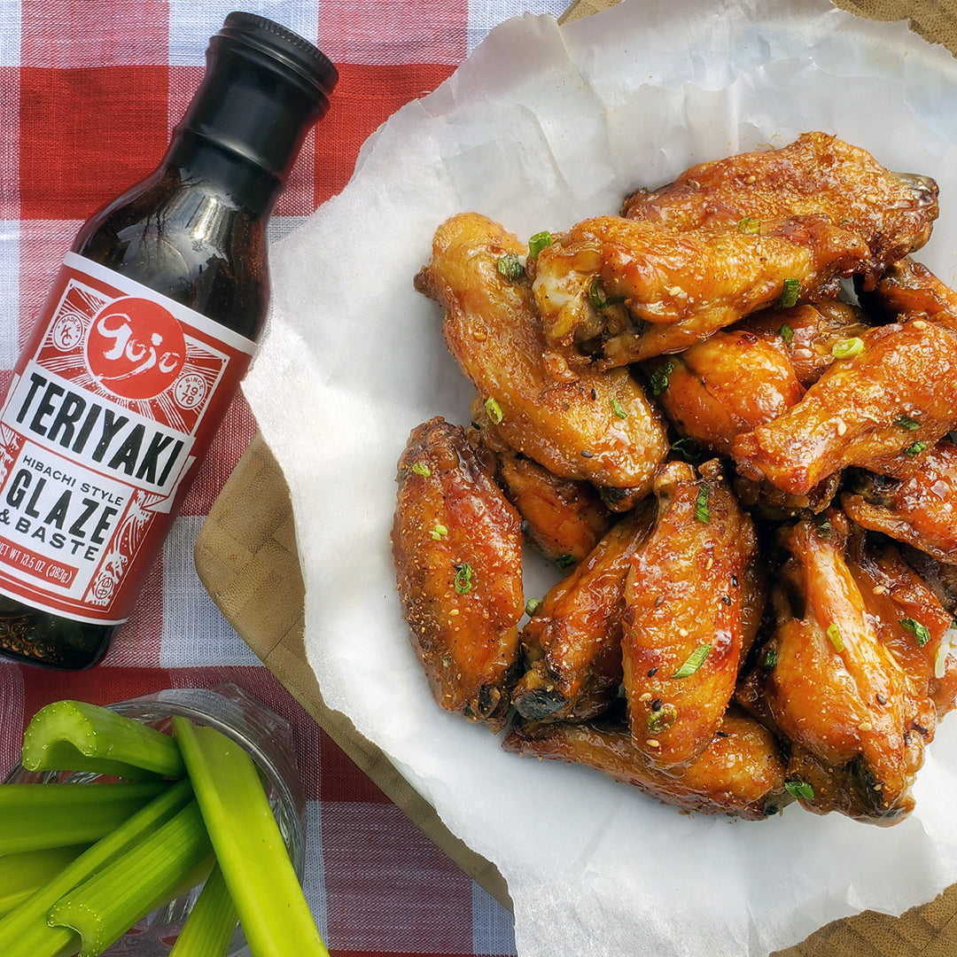 CRISPY BAKED TERIYAKI WINGS