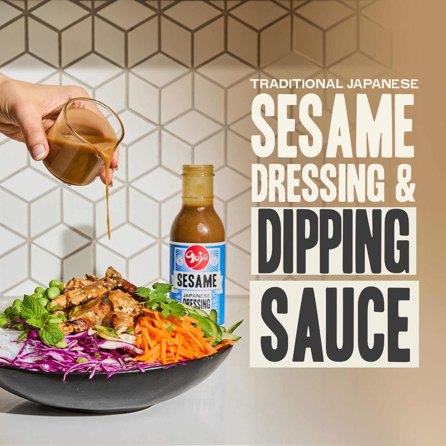 Sesame Dressing & Dipping Sauce Gojo Japanese Foods Sesame Dressing & Dipping Sauce Gojo Japanese Foods